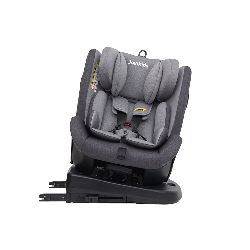Alipis 360° Swivel Car Seat Cushion – Non-Slip Padded Mat With Removable Cover, Grey