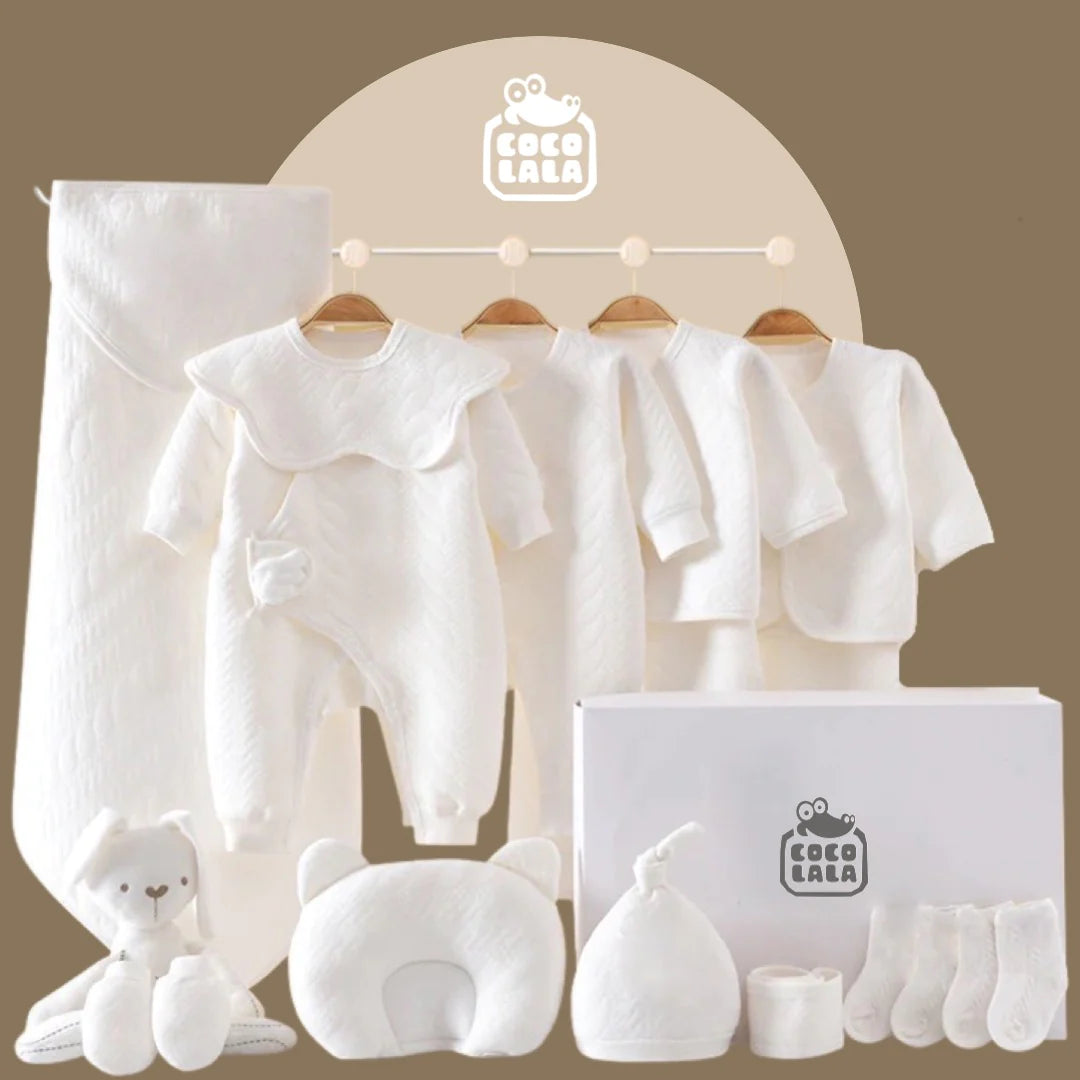 Cocolala My First Lux White Clothing Gift Set – Urban Essentials