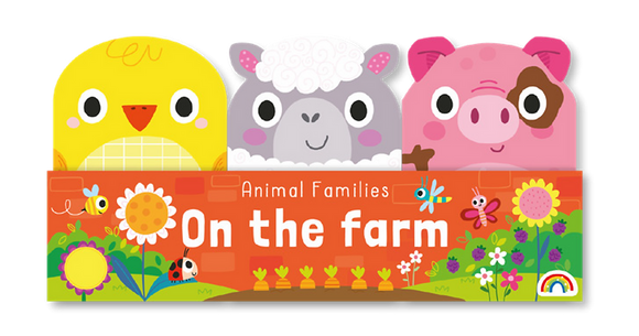 Animal Families 3 Book Set - On The Farm (6Months Up)