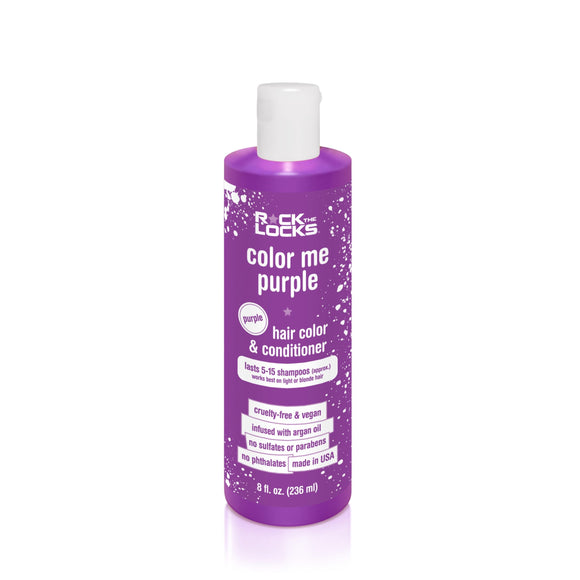 Rock The Locks - Color Me Purple - Hair Color & Conditioner