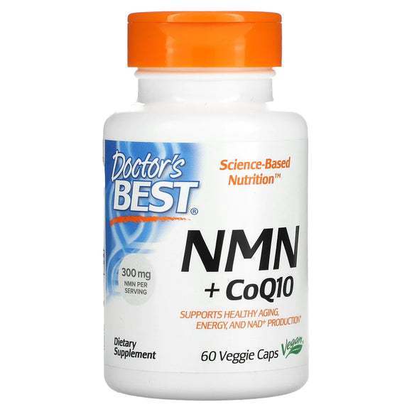 Doctor's Best NMN + CoQ10 (60 Caps)