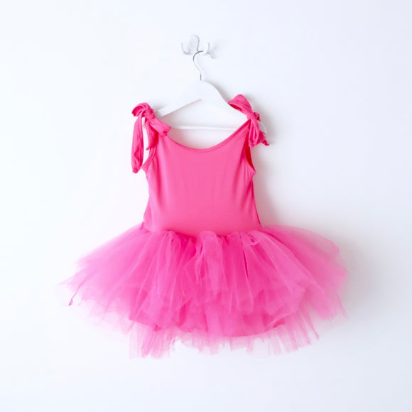 Style Me Little - Le Petite Magenta Pink Ballerine Dress (7 yrs old)
