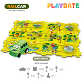 Playdate Rail Car Puzzle Series- Full Set