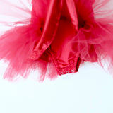 Style Me Little - Le Ballerine Cherry Red Bébé Dress (6mos)