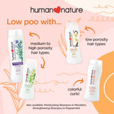 Human Nature Natural Moisturizing Shampoo 400ml