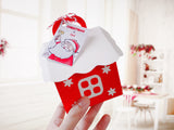 The Happy Blue House - Christmas house Play dough