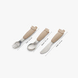 Citron - Silicone Cutlery Set with Pouch (With Design)
