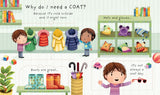 Usborne Very First Questions and Answers Why should I get dressed?