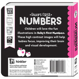 Hinkler Explore High Contrast Neon Baby's First Numbers