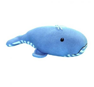Zubels - Wally the Whale (14" doll)