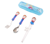 Dish Me Disney 3D Spoon, Fork and Chopsticks Set