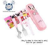 Dish Me Disney 3D Spoon, Fork and Chopsticks Set