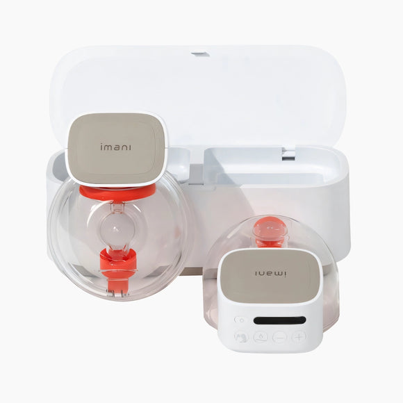 imani i2 Plus Handsfree Wearable Breast Pump with Charging Dock (PAIR)