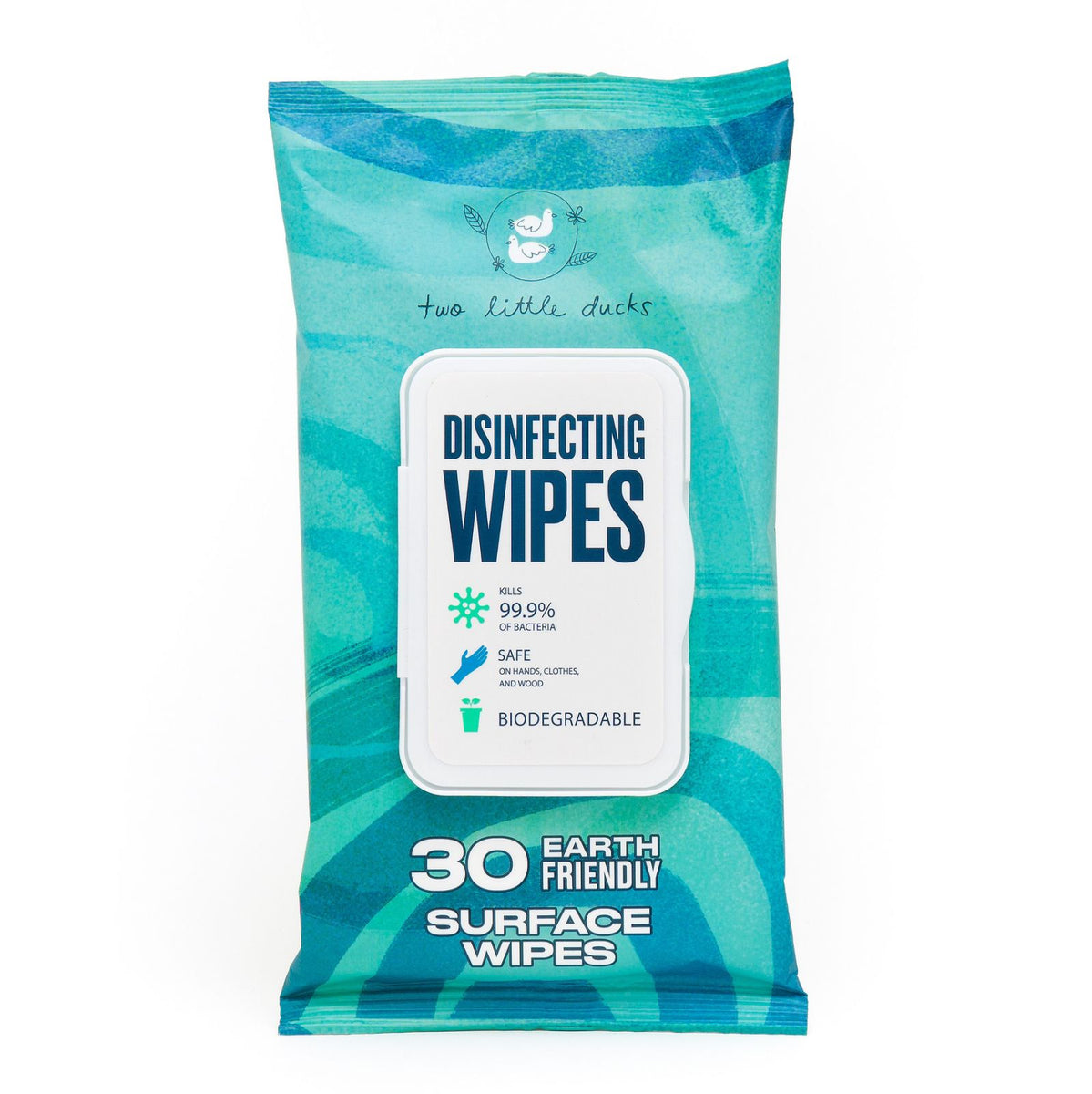 Anti Bacterial Baby Safe Disinfectant Wipes TWO LITTLE DUCKS