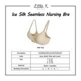 Little K Ice Silk Seamless Nursing Bra