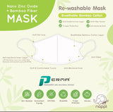 Nappi Organic Bamboo Mask for Toddlers and Kids