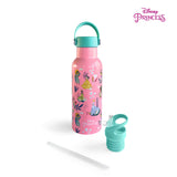 Zippies Lab Disney Insulated Water Bottle Collection 483ml (2 CAPS)