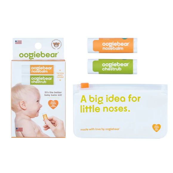 Oogiebear Baby Chest Rub & Nose Balm Bundle