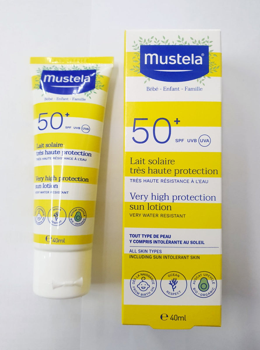 Mustela Sunblock Lotion (Babies and Adults)