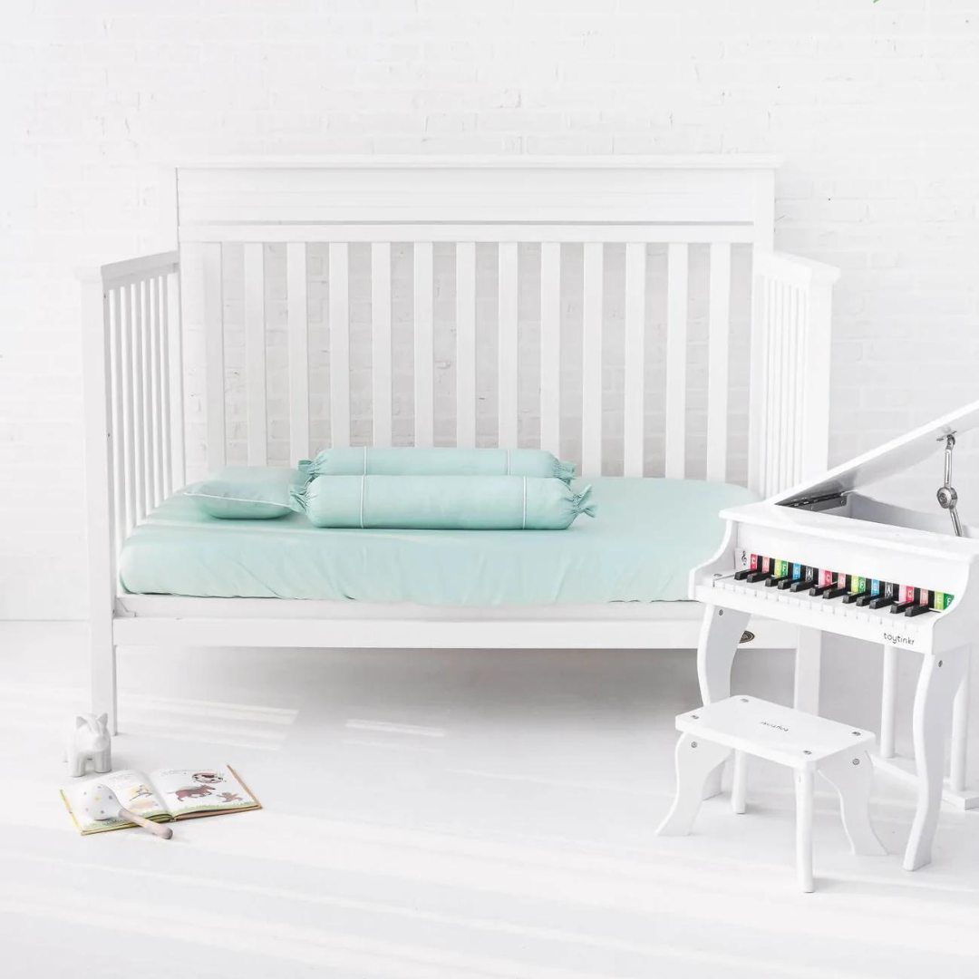 Bamboo crib best sale sheets
