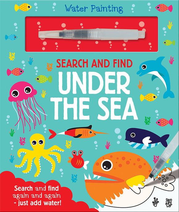Water Painting Book: Search and Find Under The Sea