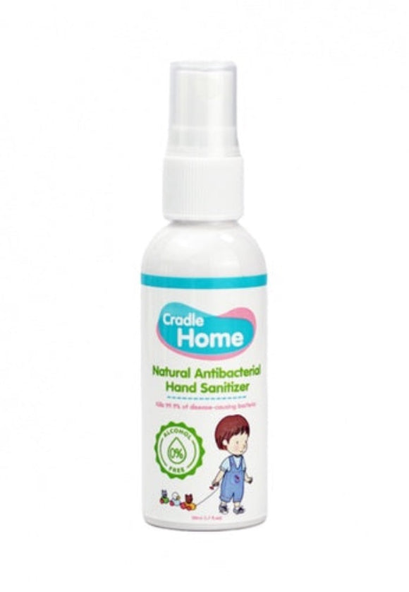 Cradle Home Natural Antibacterial Hand Sanitizer (50mL)