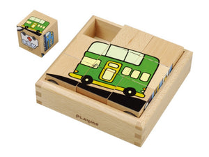 Playme Transportation Puzzle Cube