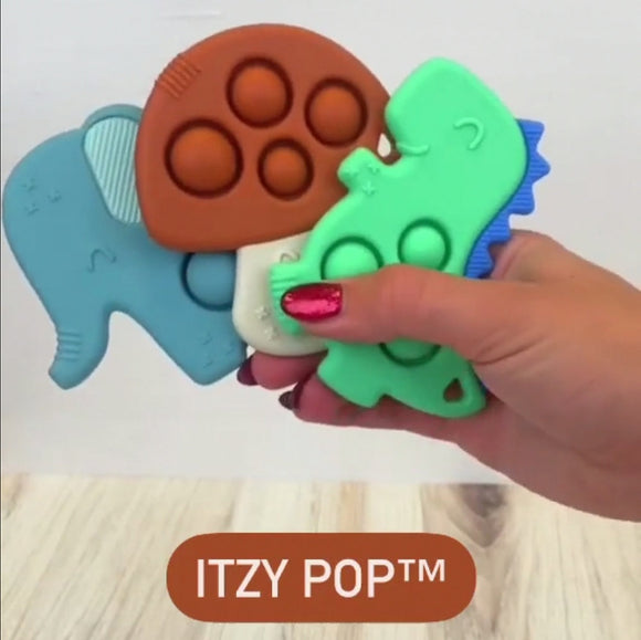 Itzy Ritzy Pop - Sensory Popper Teether Toy