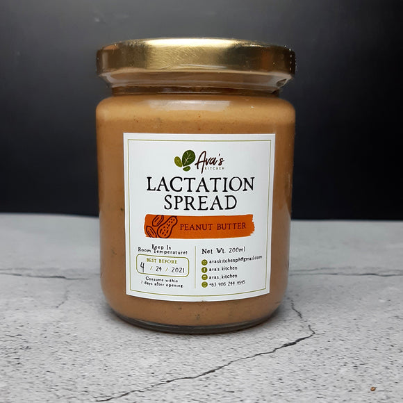 Ava’s Kitchen Peanut Butter Lactation Spread (200ml)