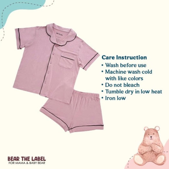 Bear The Label Kelly Pajama Short Set