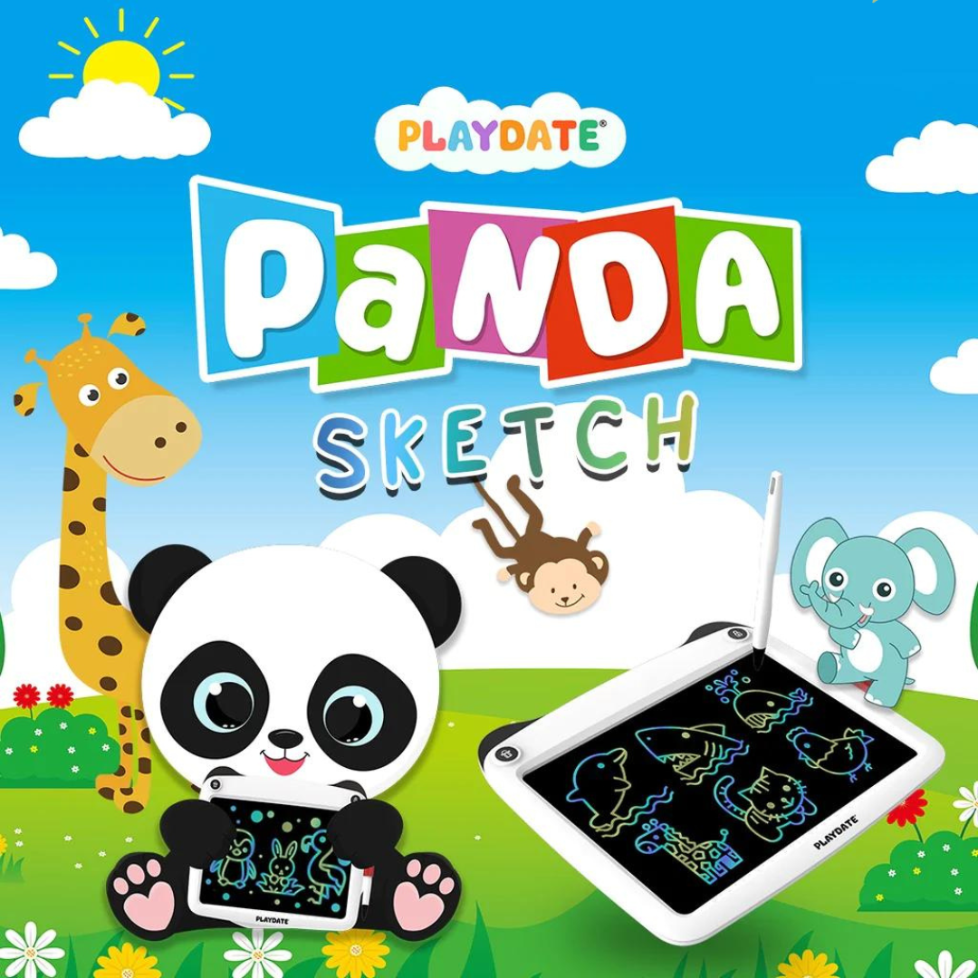 Playdate Panda Sketch Kids Writing Tablet