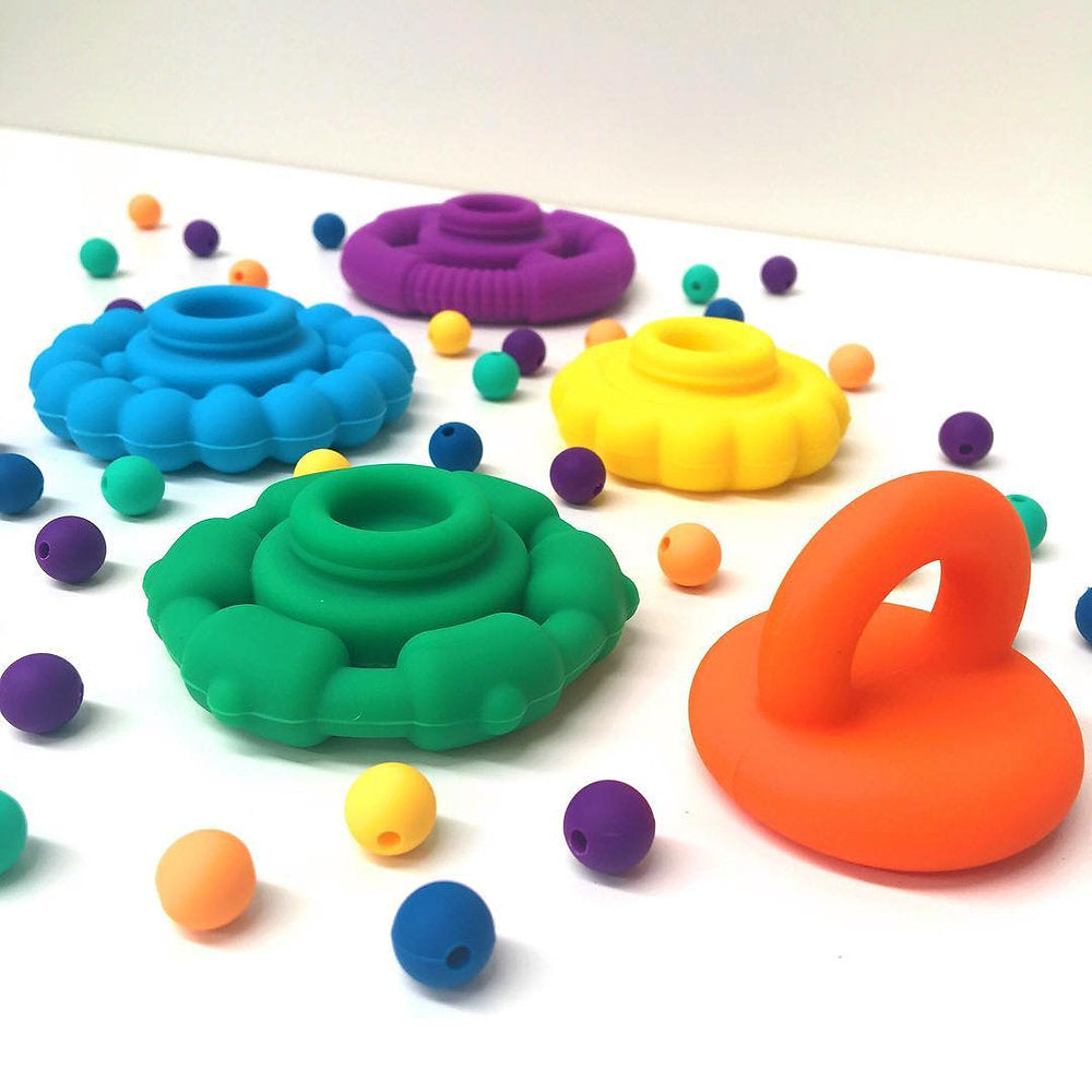 Jellystone Rainbow Stacker and Teether Toy Urban Essentials Philippines