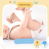Baby Moby Chlorine Free Tape Diapers (SmallSize 3-6kgs) - 40pcs