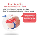 Richell AQ Straw Training Mug (6 months and up)