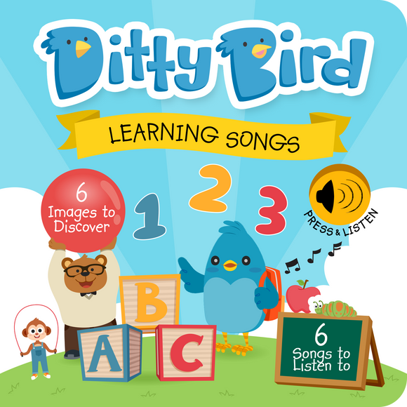 Ditty Bird Musical Book - Learning Songs