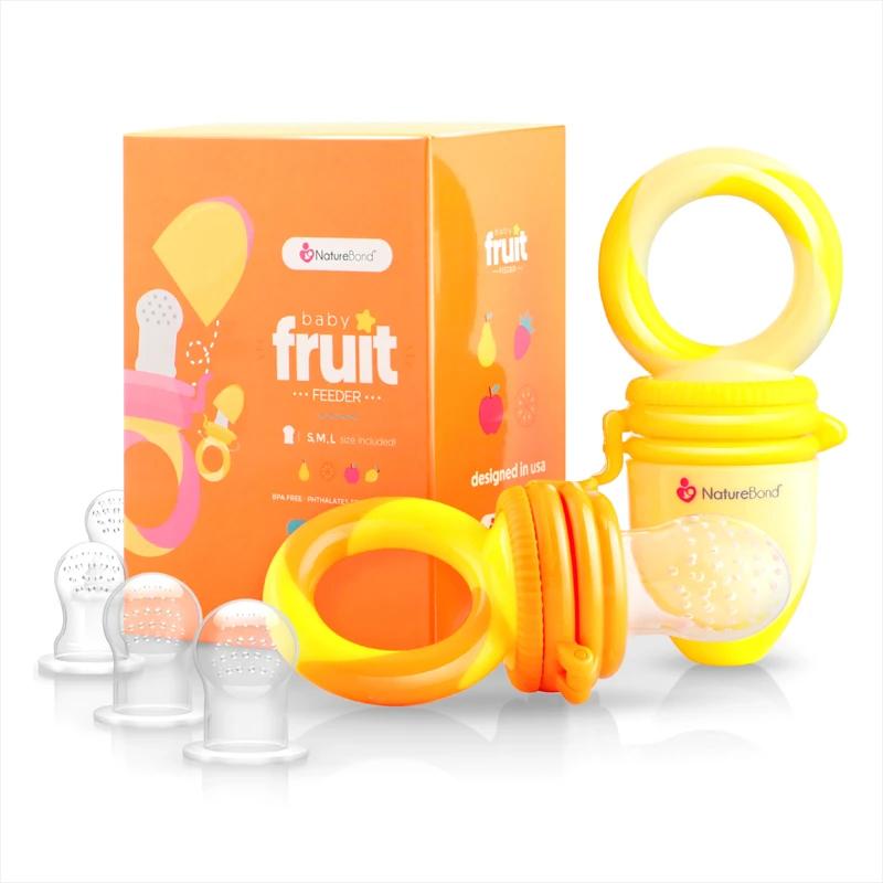 Baby Feeder Piggy Handle Fresh Food Feeder Teething Toys Fruit Pacifier for  Teething Baby Silicone Training Nipple Bite Bag