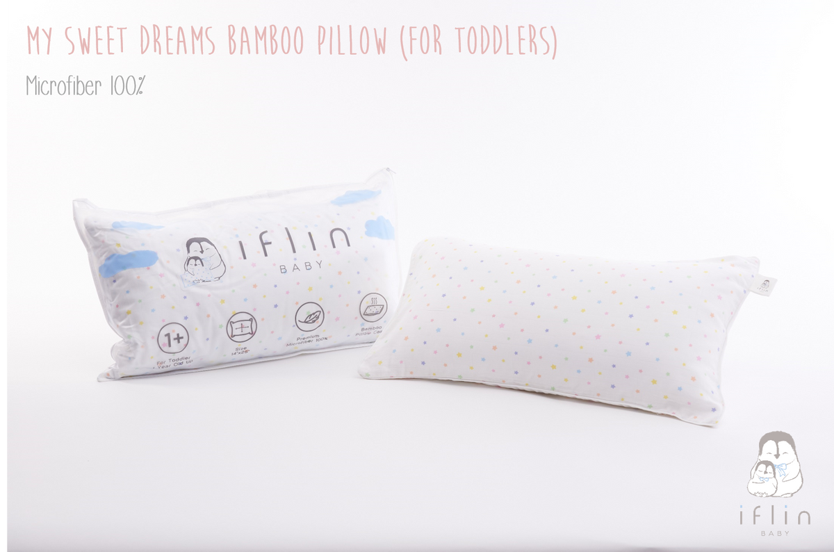 Iflin Baby My Sweet Dreams Bamboo Pillow (for Toddler)