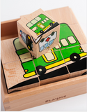 Playme Transportation Puzzle Cube