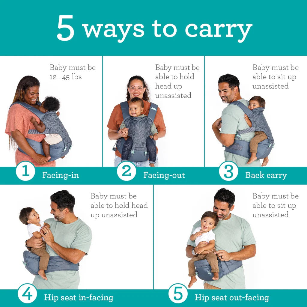 Liberator Hip Rider Infantino Hip Rider Plus 5-In-1 Hip Seat Carrier – Urban Essentials ...