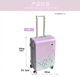 Little Fat Hugs - Kuromi Luggage 24"