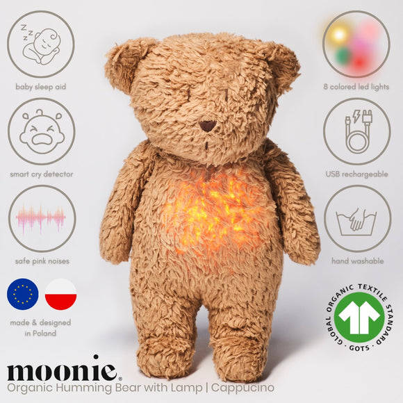 Moonie Humming Bear with Lamp