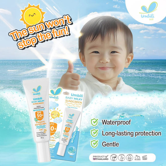Umbili - Baby Milky Sunscreen 30g