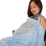 Sew Childhood - Apron Seersucker Eyelet Floral Gingham Nursing Cover