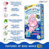 Little Heart Onion Stickers - Bigg Whale (30 Night Time All-In-One Stickers)