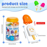 The Kiddie Concept Ice Cream Alphabet Matching Toy