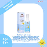 DodoLove UV Spray for Kids SPF50 PA+++ 45ml