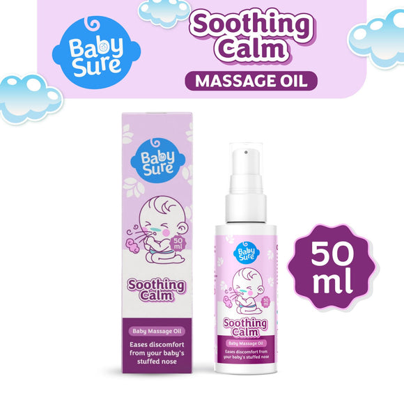 Baby Sure Massage Oil - Soothing Calm 50ml
