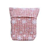 Sew Childhood - Apron Seersucker Eyelet Floral Gingham Nursing Cover