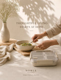 Noble Vessel Premium Stainless Steel Lunch Box - Nourish Trio (Off White)