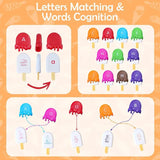 The Kiddie Concept Ice Cream Alphabet Matching Toy